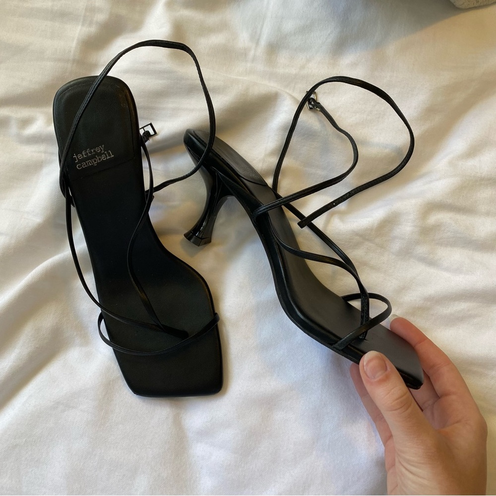 Jeffrey Campbell Kitten Heel Sandals